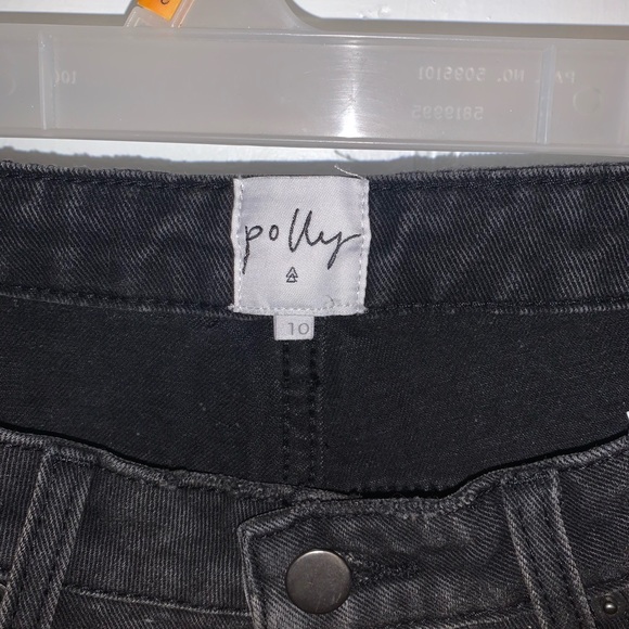 Erissa Knee Rip Jeans Washed Black NWOT - Picture 6 of 12